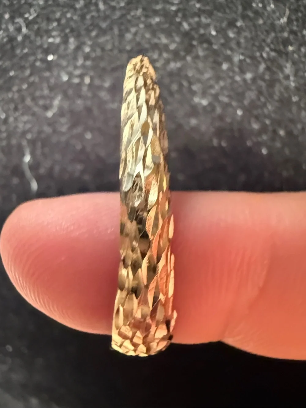 Hammered Gold Crescent Hoop Earrings for Women